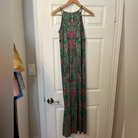 INC International Concepts Petite Beaded Maxi Dress - Picture 6 of 7